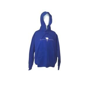 Charleston South Carolina Hoodie Size Large Blue Handwarmer